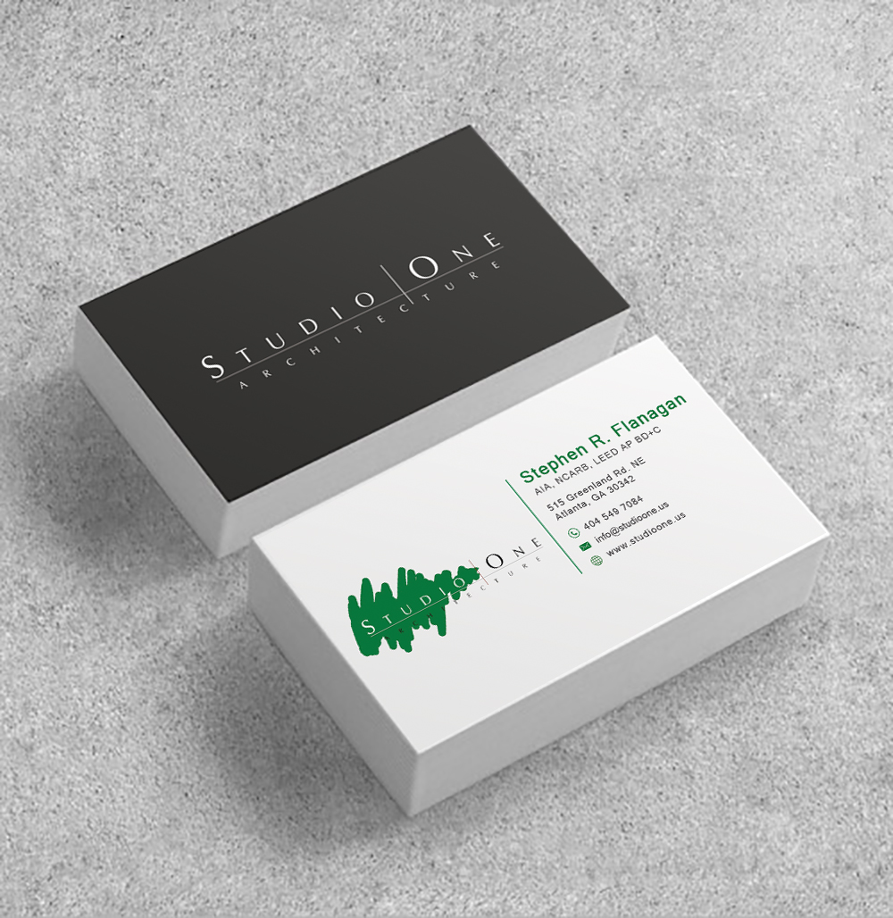 Business Card Design by Imagine Box for Studio One Architecture | Design #12958798