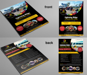 Flyer Design by ecorokerz for OUTBACK OPAL TOURS | Design: #13023937