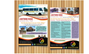 Flyer Design by shritaa1 for OUTBACK OPAL TOURS | Design #13054116