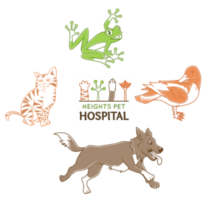 Diseño Con Ilustración por icirotrisna para Heights Pet Hospital | Diseño: #13046702