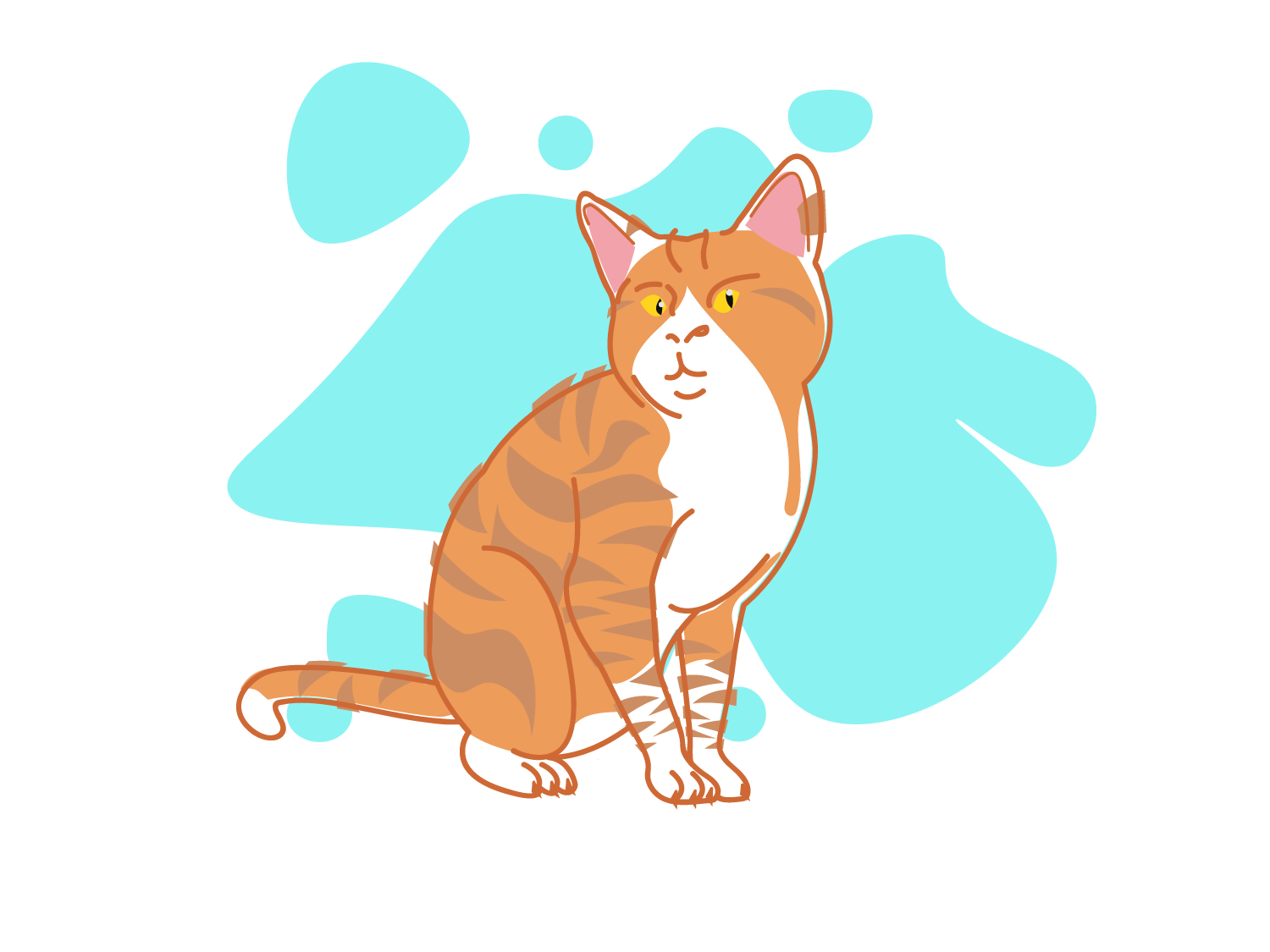 Illustration Design by nu_begining1 for Heights Pet Hospital | Design #13031696