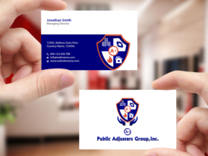 Business Card Design by Creations Box 2015 for A+Publick Adjusters Group Inc  | Design: #13020403
