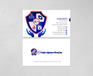 Business Card Design by chandrayaan.creative for A+Publick Adjusters Group Inc  | Design: #12967966