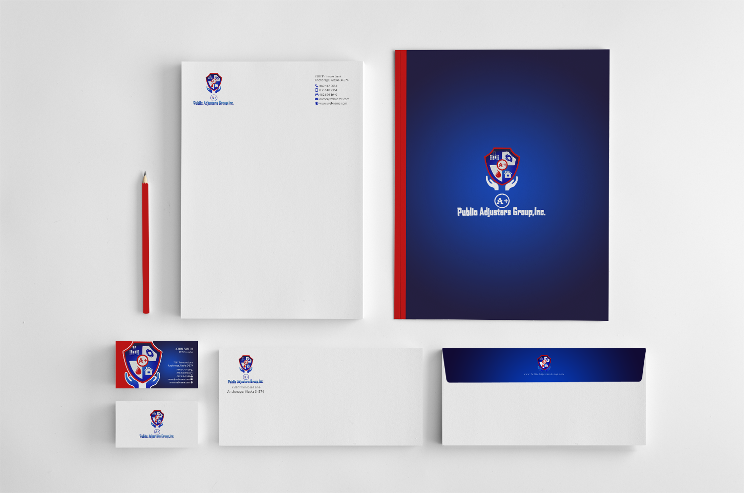 Business Card Design by chandrayaan.creative for A+Publick Adjusters Group Inc  | Design #12986852