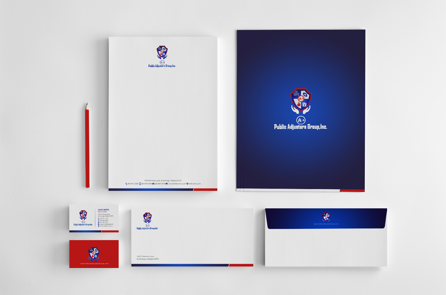 Business Card Design by chandrayaan.creative for A+Publick Adjusters Group Inc  | Design #12986853