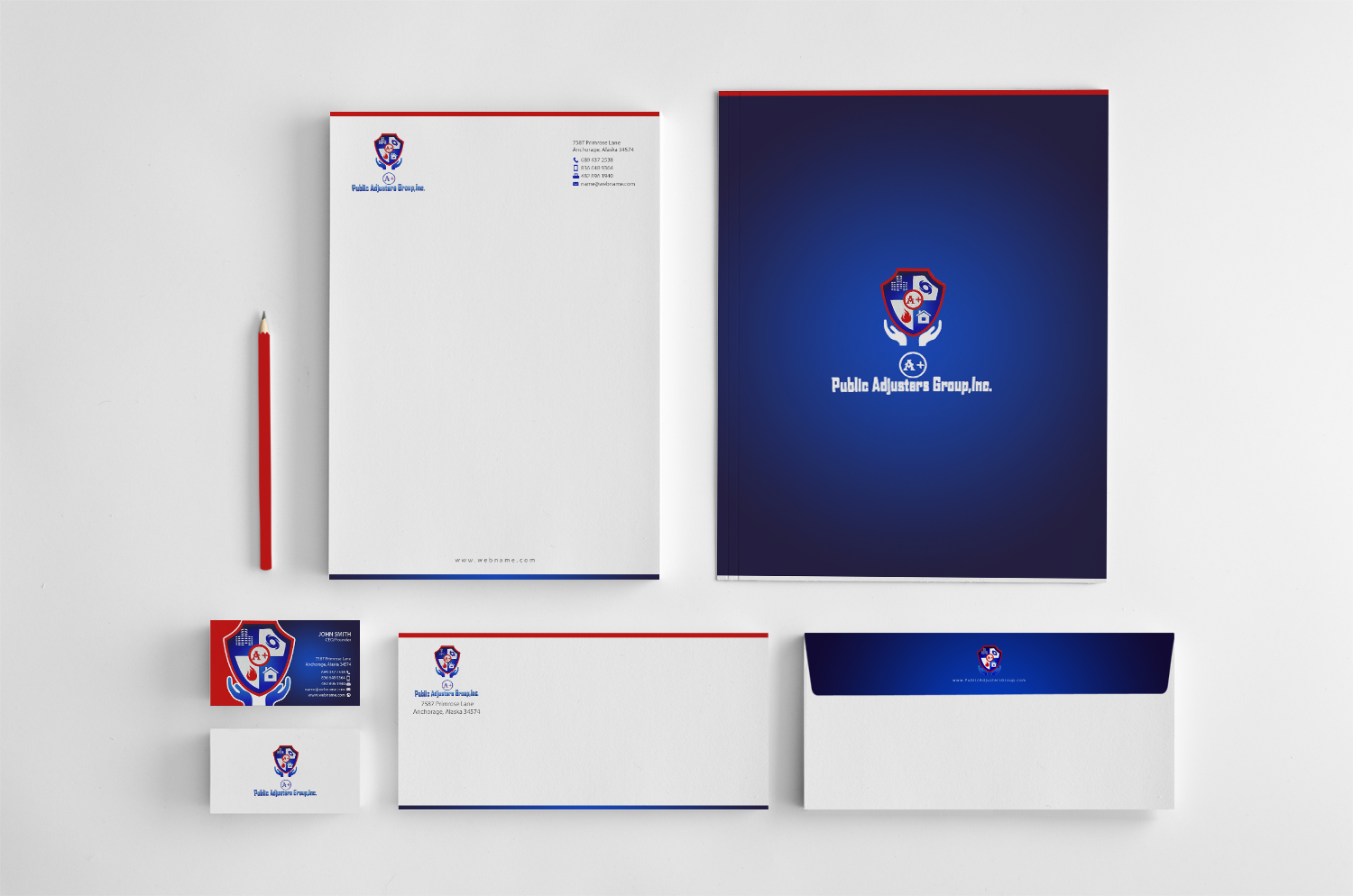 Business Card Design by chandrayaan.creative for A+Publick Adjusters Group Inc  | Design #12986854