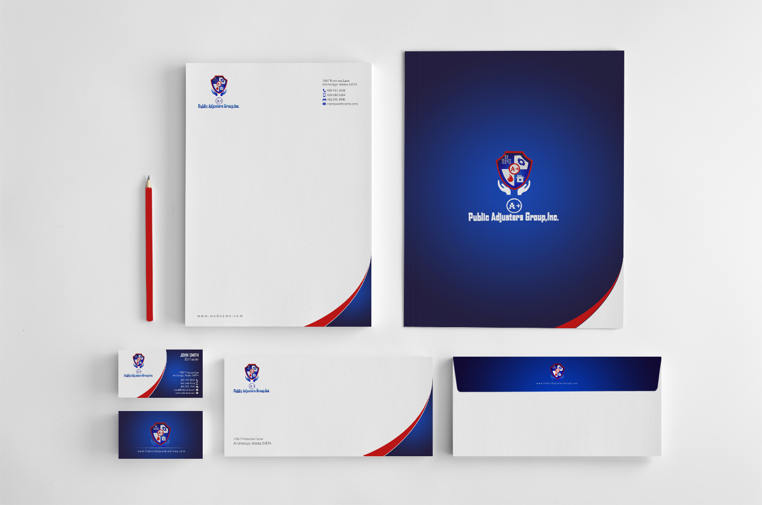 Business Card Design by chandrayaan.creative for A+Publick Adjusters Group Inc  | Design #12986855