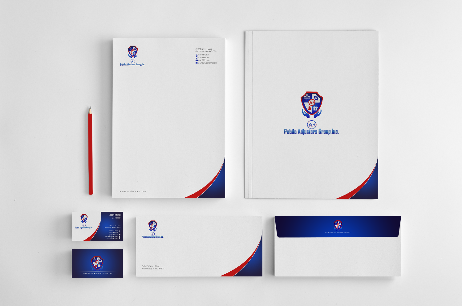 Business Card Design by chandrayaan.creative for A+Publick Adjusters Group Inc  | Design #12986856