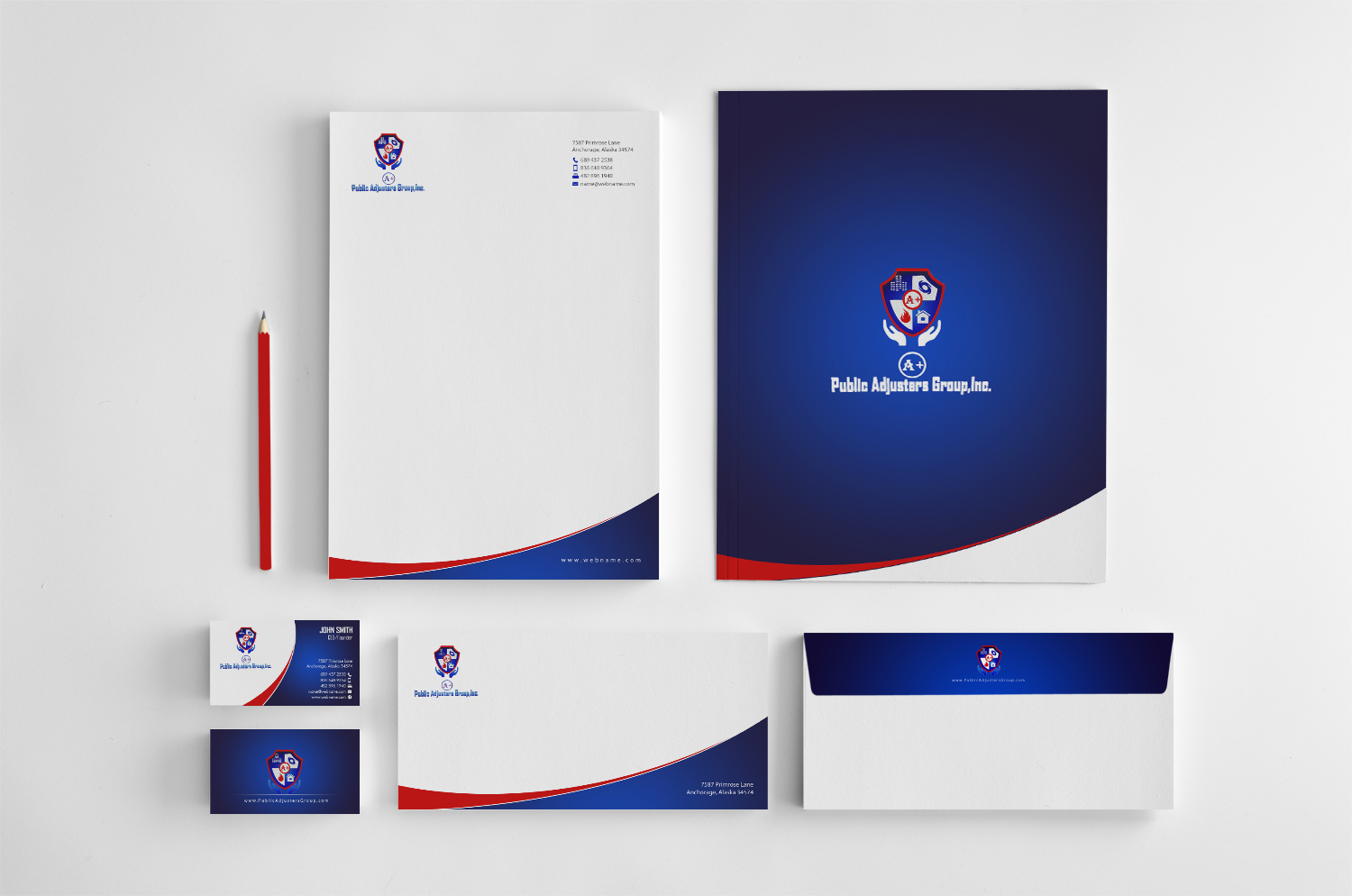 Business Card Design by chandrayaan.creative for A+Publick Adjusters Group Inc  | Design #12987168