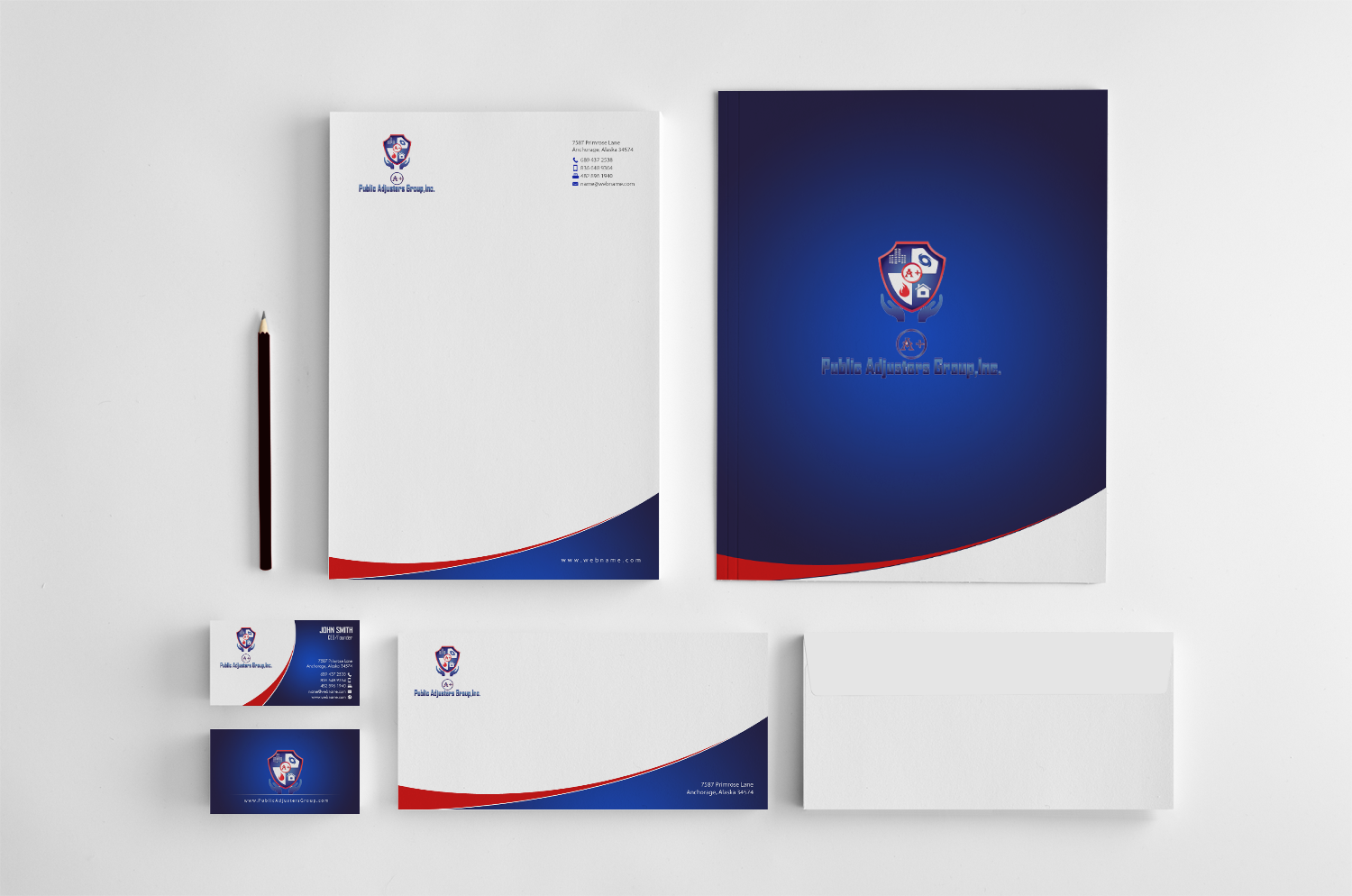 Business Card Design by chandrayaan.creative for A+Publick Adjusters Group Inc  | Design #13056772