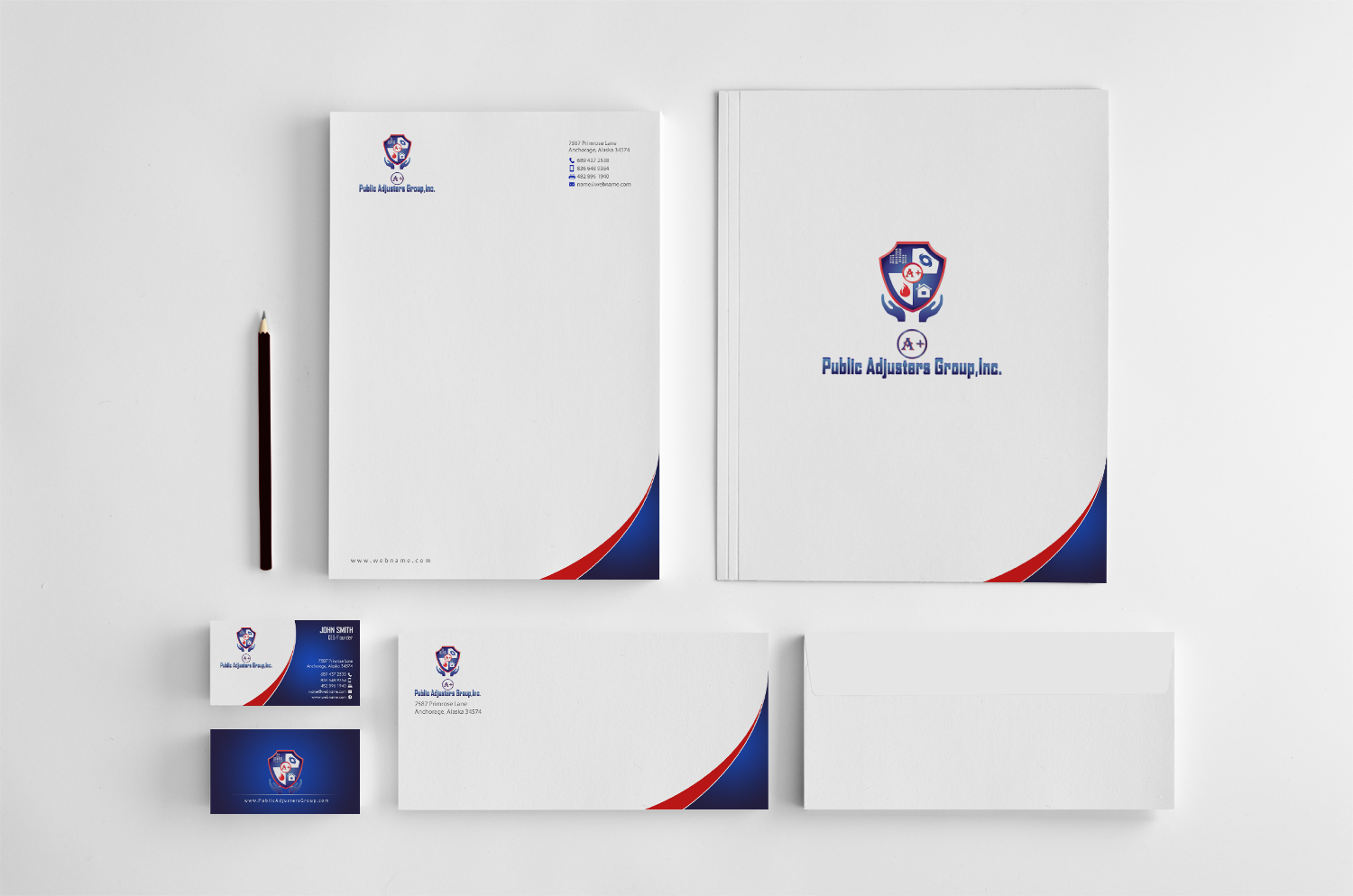 Business Card Design by chandrayaan.creative for A+Publick Adjusters Group Inc  | Design #13056773