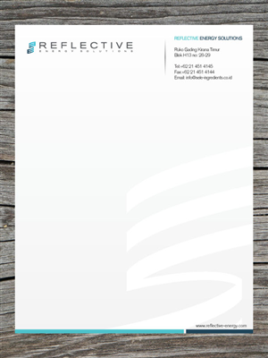 Letterhead Design by Priyo Subarkah for this project | Design: #523120