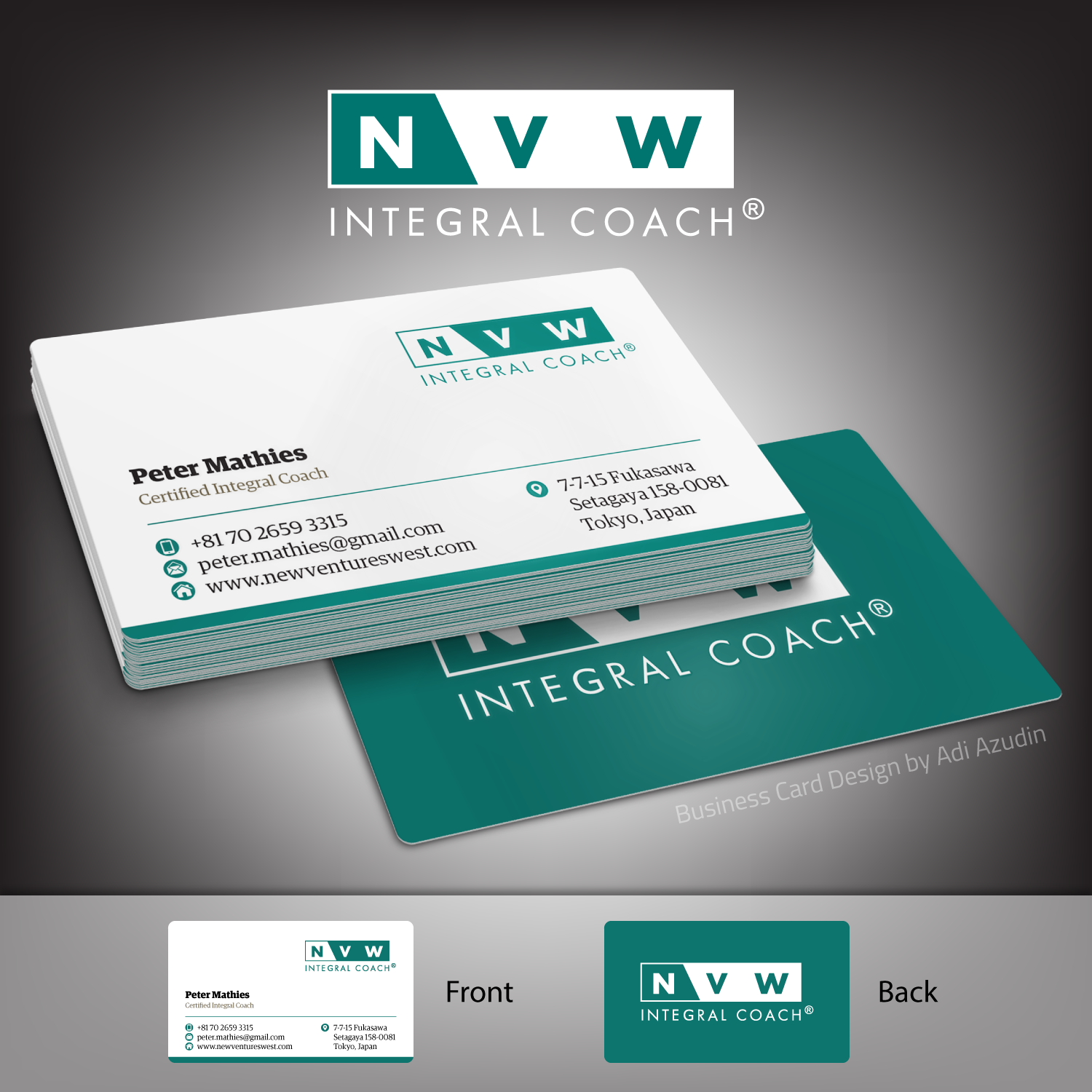 Visitenkarten-Design von adiazudin für self-employed | Design #12961442