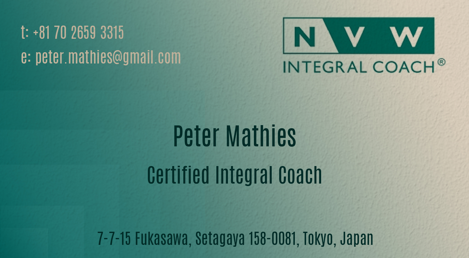 Visitenkarten-Design von Lorena R für self-employed | Design #12999735