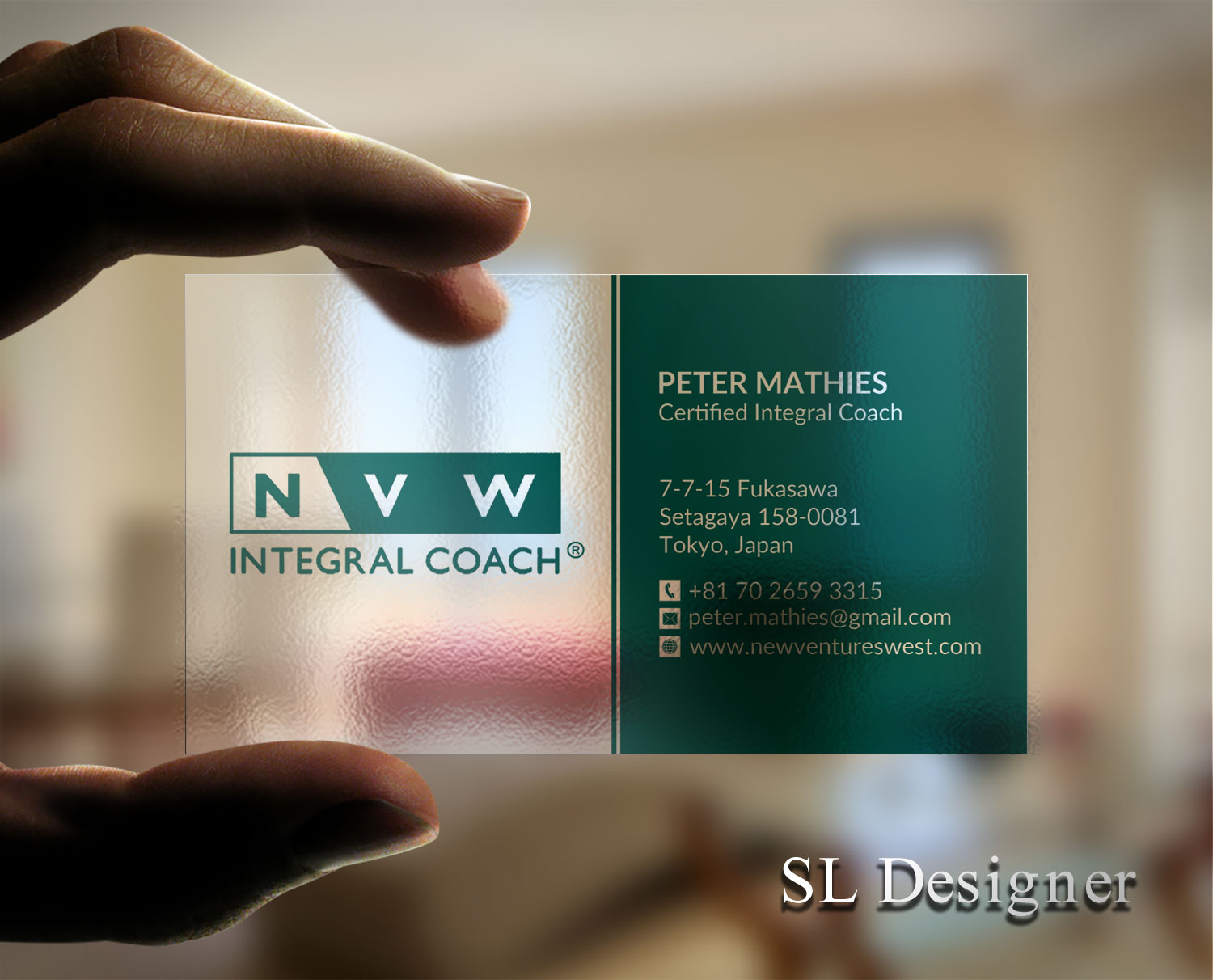Design de Carte de Visite par SL Designer pour self-employed | Design #12971008