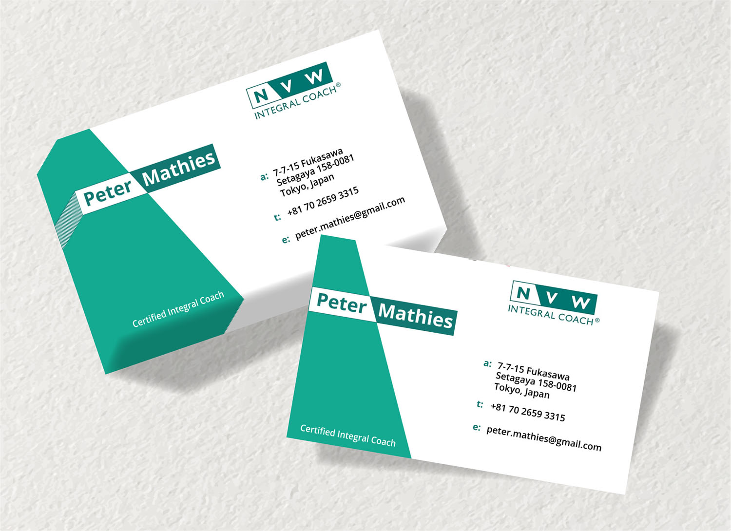 Diseño de Tarjeta de Presentación por TanaMa Creations para self-employed | Diseño #12967106