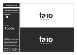 Logo Design by [n]visionDesign for Tato Cenografia | Design #13011500