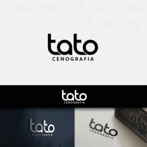Logo Design by maria-kaz for Tato Cenografia | Design: #13296675