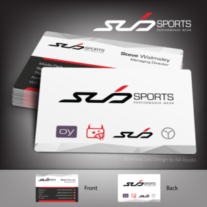 Diseño de Tarjeta de Presentación por adiazudin para Sub Sports | Diseño: #13013812
