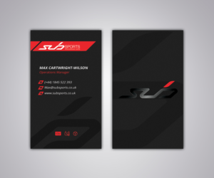 Diseño de Tarjeta de Presentación por Stylez Designz para Sub Sports | Diseño: #13164387