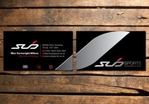 Diseño de Tarjeta de Presentación por Verified artistry (Design garden) para Sub Sports | Diseño: #13148943