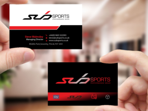 Diseño de Tarjeta de Presentación por Creations Box 2015 para Sub Sports | Diseño: #13020342