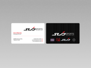Visitenkarten-Design von Creations Box 2015 für Sub Sports | Design: #13020348