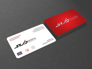 Visitenkarten-Design von Creations Box 2015 für Sub Sports | Design: #13020349