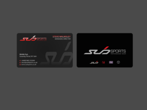Diseño de Tarjeta de Presentación por Creations Box 2015 para Sub Sports | Diseño: #13020354