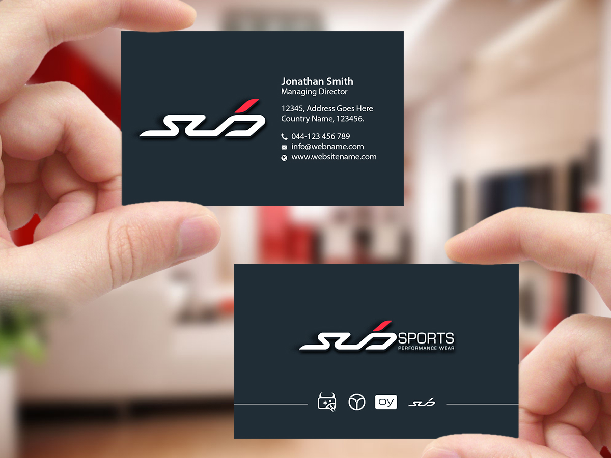 Design de Carte de Visite par Creations Box 2015 pour Sub Sports | Design #13020372