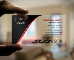 Business Card Design by chandrayaan.creative for Sub Sports | Design: #13019759