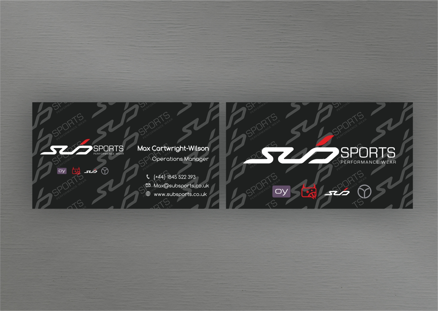 Business Card Design by Rolands for Sub Sports | Design #13153413