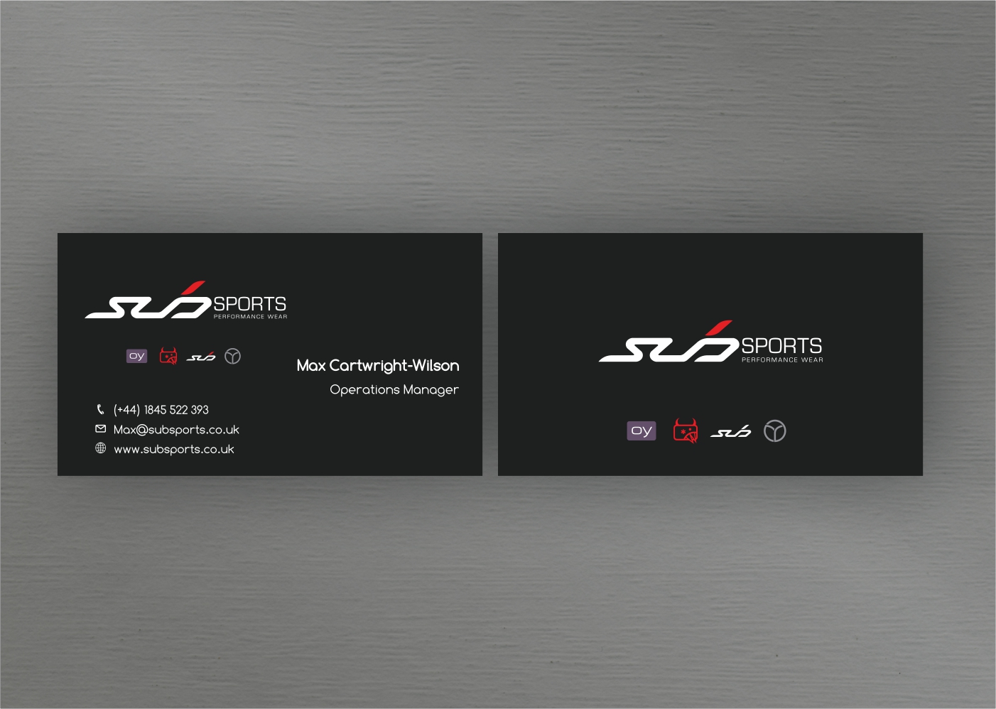 Business Card Design by Rolands for Sub Sports | Design #13153414