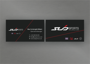Business Card Design by Rolands for Sub Sports | Design: #13153415