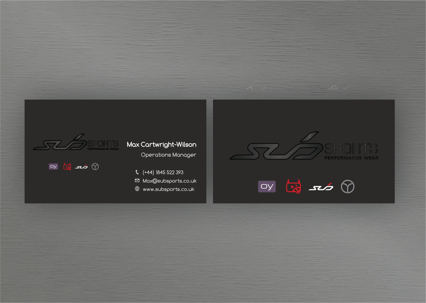 Business Card Design by Rolands for Sub Sports | Design #13153416