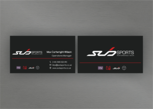 Diseño de Tarjeta de Presentación por Rolands para Sub Sports | Diseño: #13153417