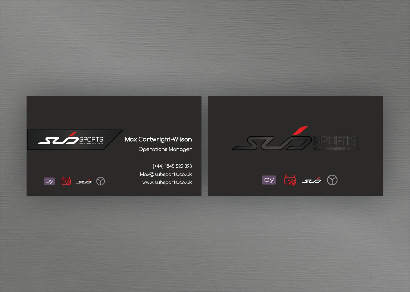 Business Card Design by Rolands for Sub Sports | Design #13153418