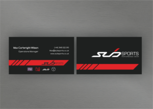 Diseño de Tarjeta de Presentación por Rolands para Sub Sports | Diseño: #13153419