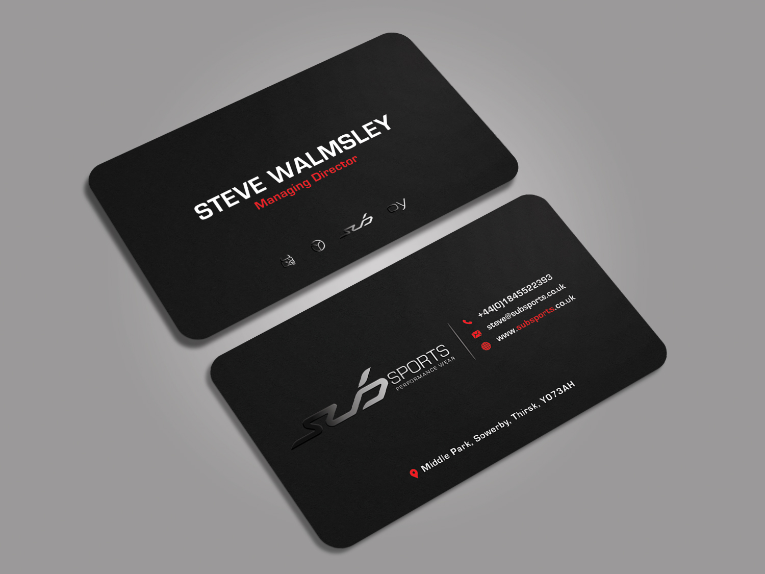 Business Card Design by Graphic Flame for Sub Sports | Design #13110566