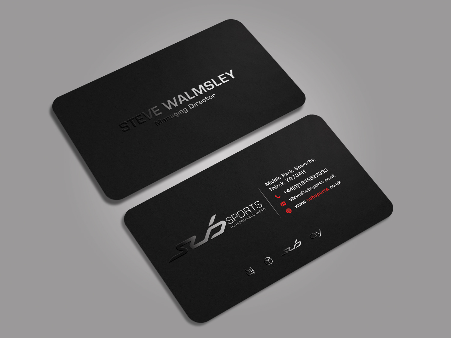 Business Card Design by Graphic Flame for Sub Sports | Design #13110567