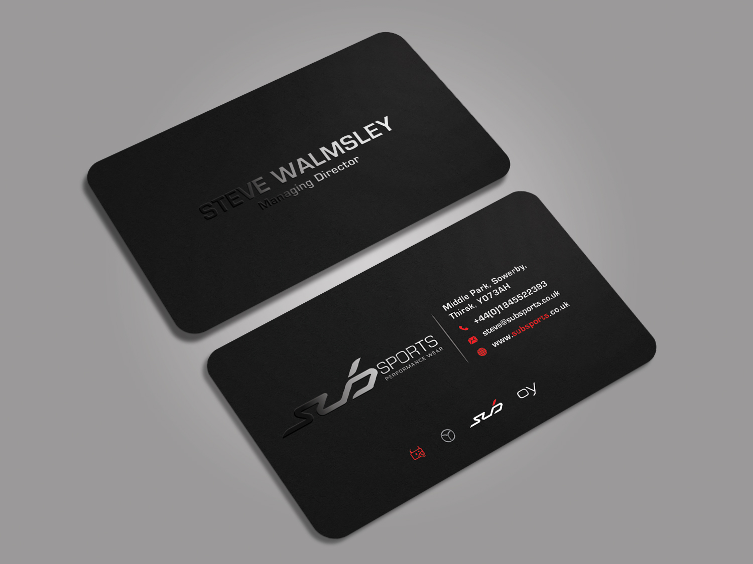 Business Card Design by Graphic Flame for Sub Sports | Design #13110571