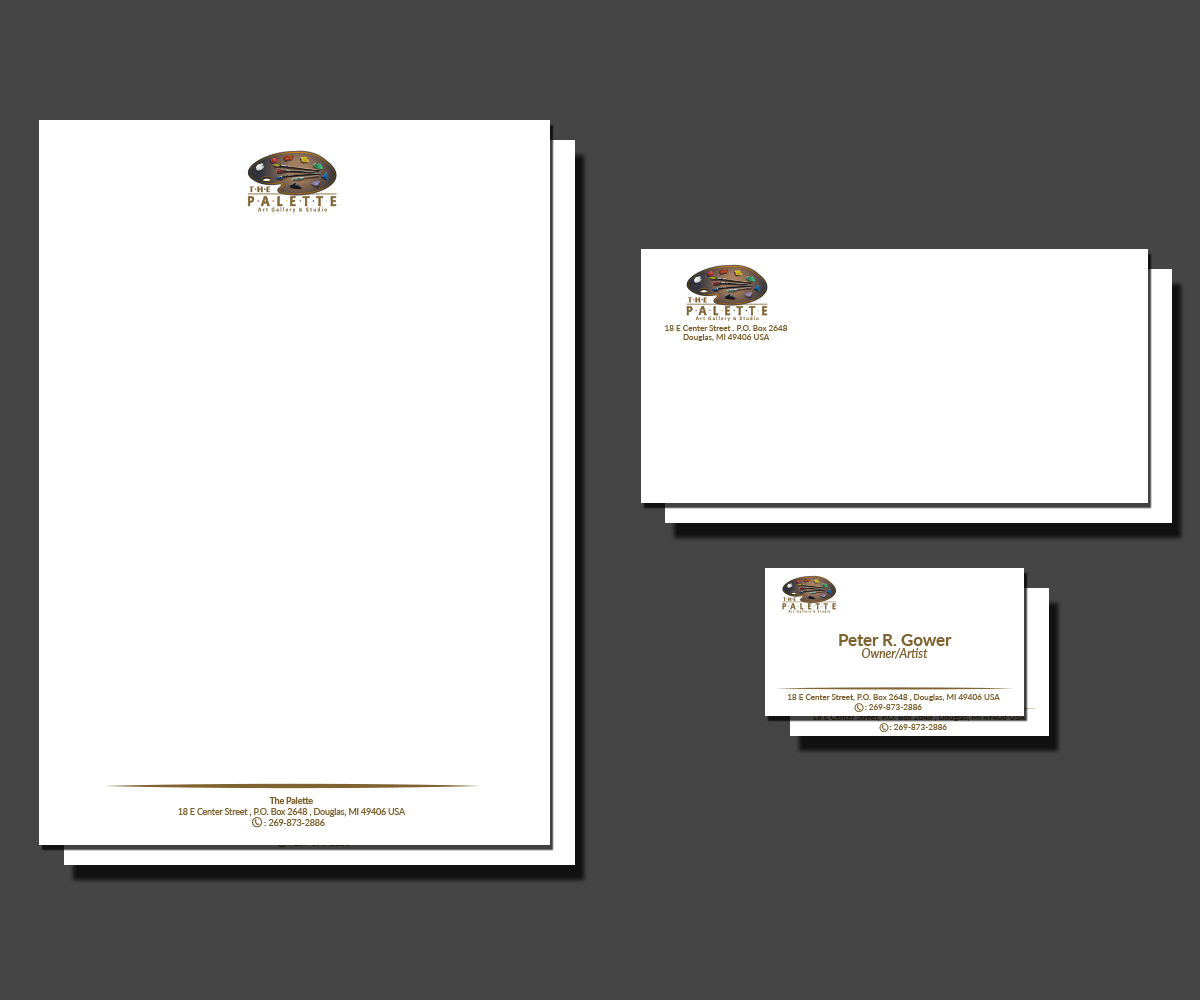 Logo Design by Graphiboy for The Palette | Design: #13029606