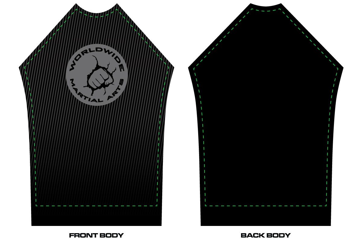 T-shirt Design by Hulk smith for Worldwide Martial Arts | Design #13085397