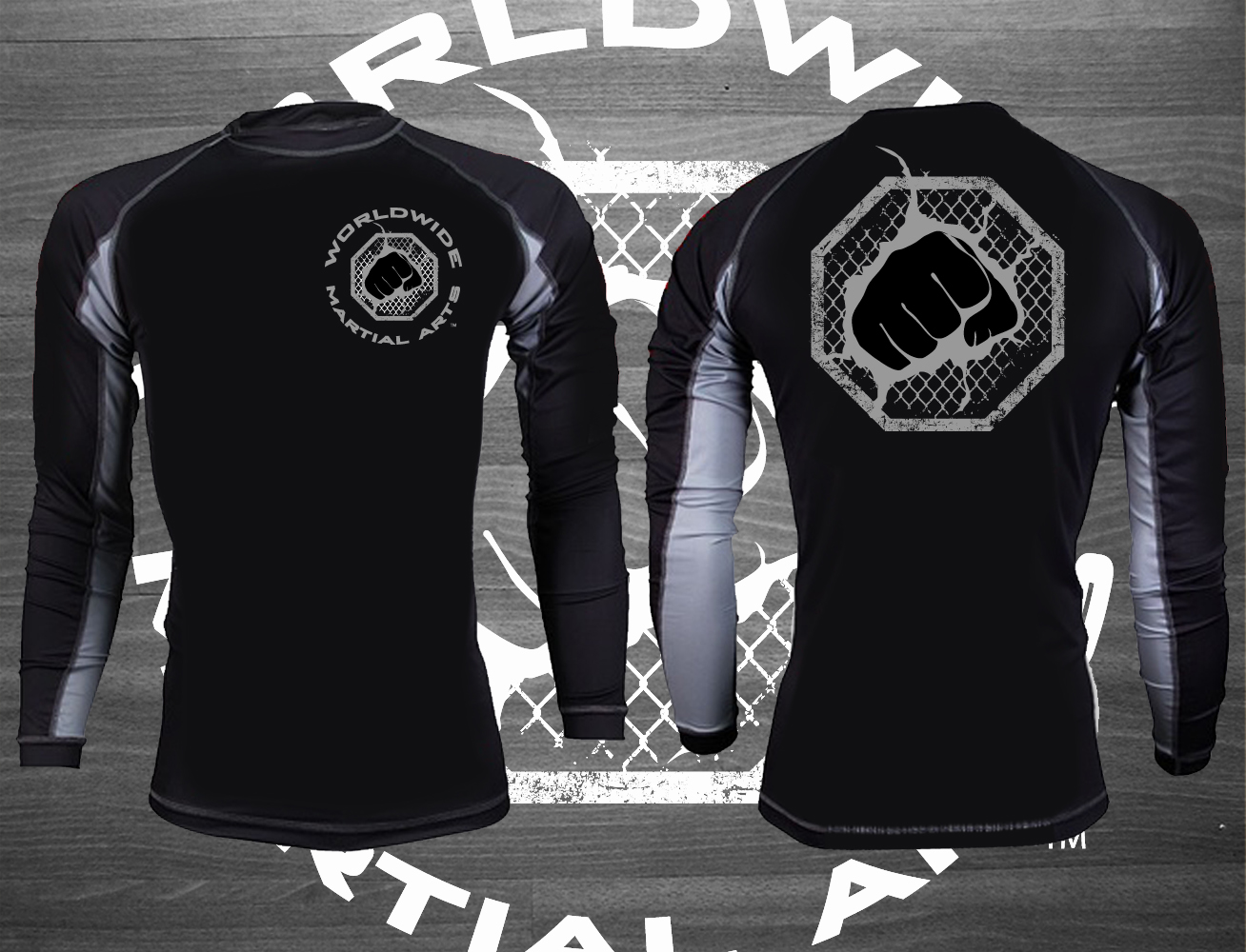 T-Shirt-Design von Club Flyer Studios für Worldwide Martial Arts | Design #13023393