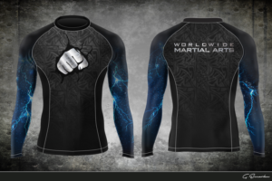 Design de T-shirt par gekgrfx pour Worldwide Martial Arts | Design : #12975245