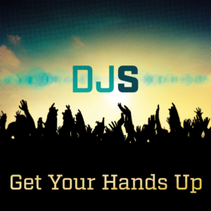 Songs Cover Art. Song tittle DJ S - Get Your Hands Up | CD-Cover-Design von selador.si