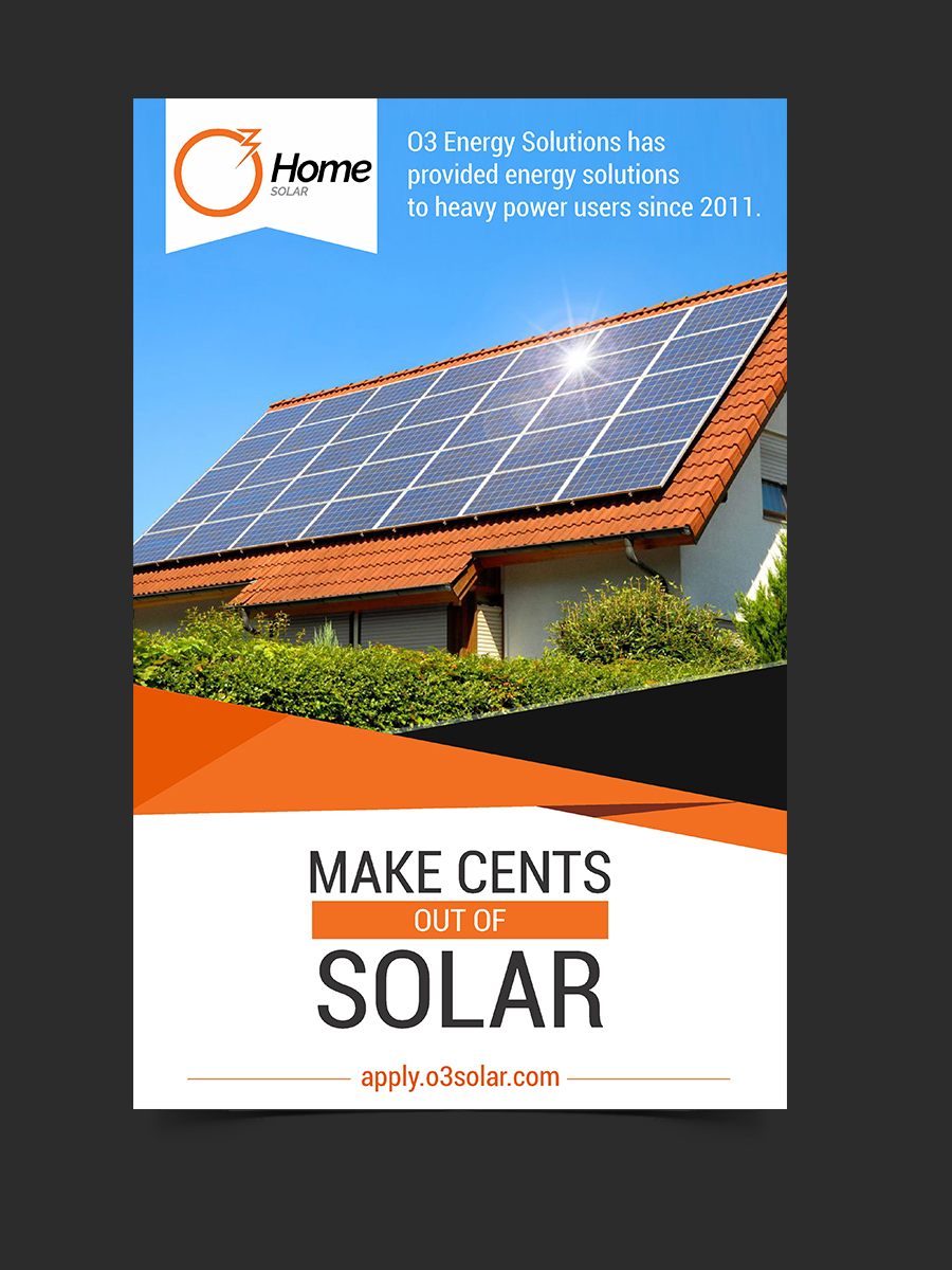 upmarket bold print design for preston howell by ecorokerz design solar energy door handle flyers