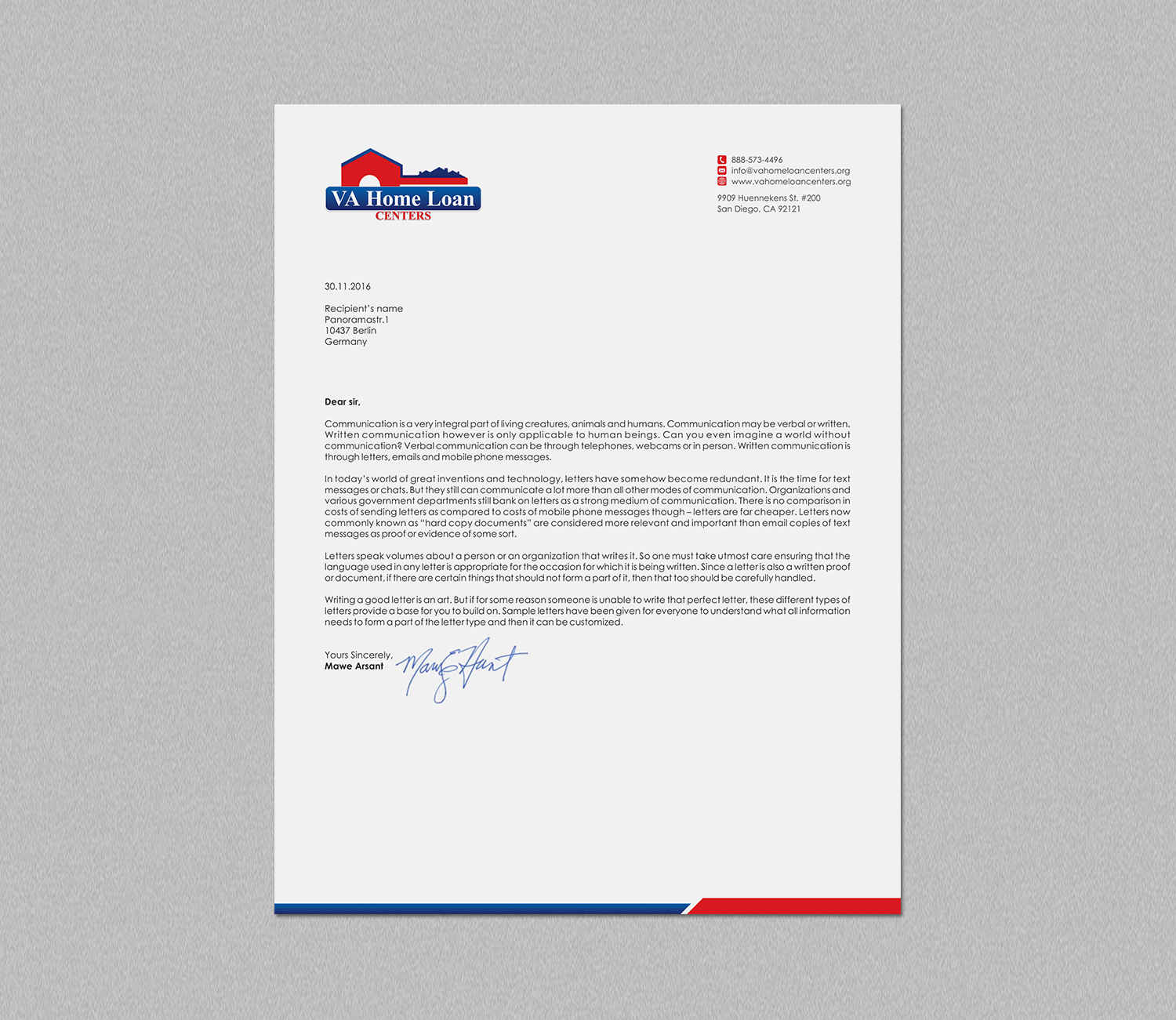 Letterhead Design by logodentity for this project | Design #12975208