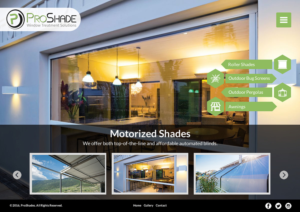 Web Design by Anooshaa Kachhia for ProShade Inc | Design: #13035741