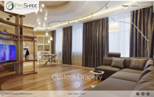Web Design by Anooshaa Kachhia for ProShade Inc | Design: #13069273